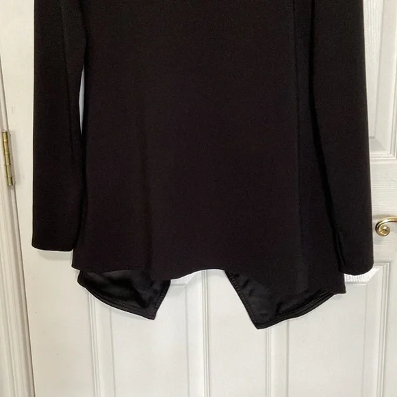 *White House Black Market Open Front Flyaway Cardigan Jacket w/Thumbhole Sleeves - Picture 11 of 11